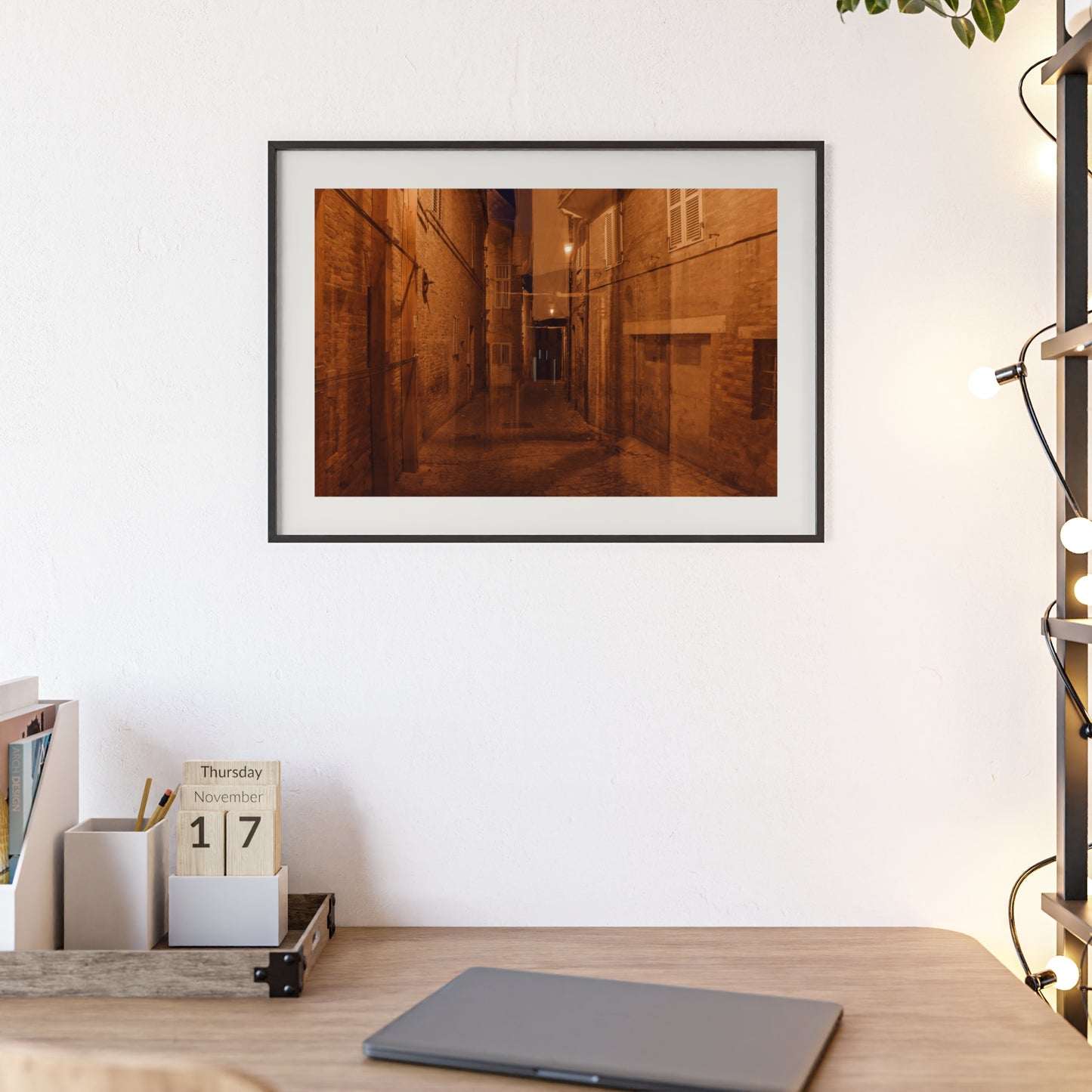 Falerone Corridor - Framed Photography Print