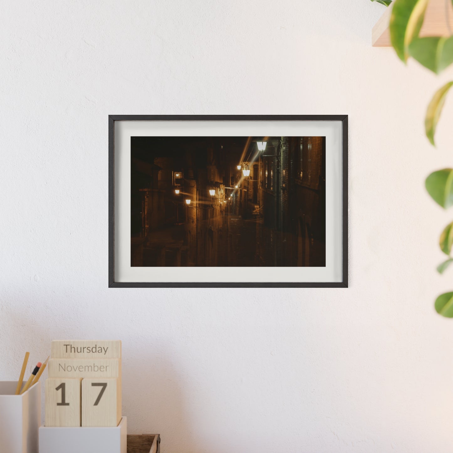 Falerone Slope - Framed Photography Print