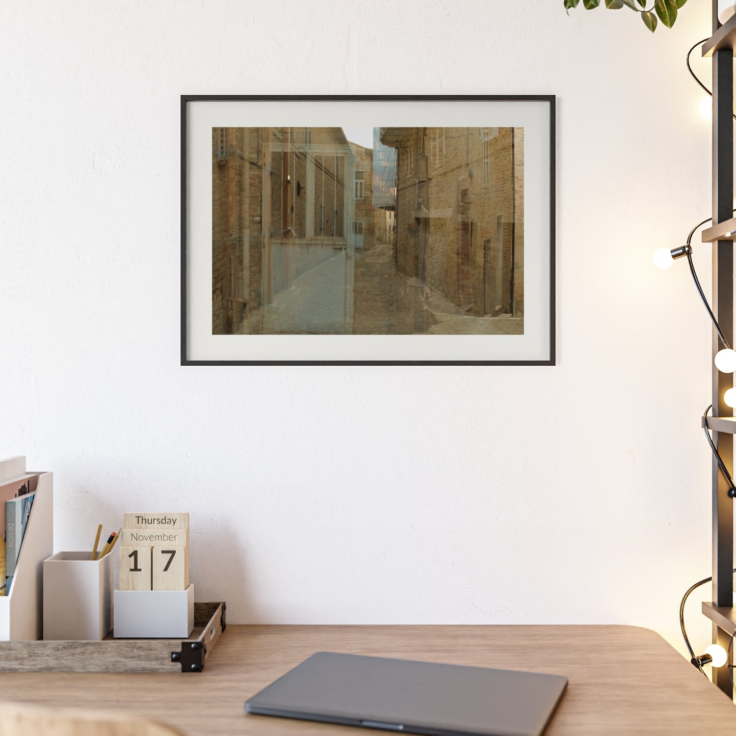 Falerone Door - Framed Photography Print