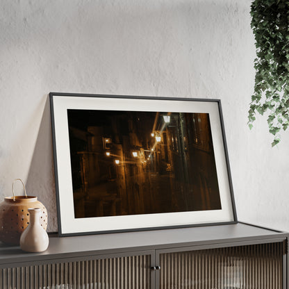 Falerone Slope - Framed Photography Print