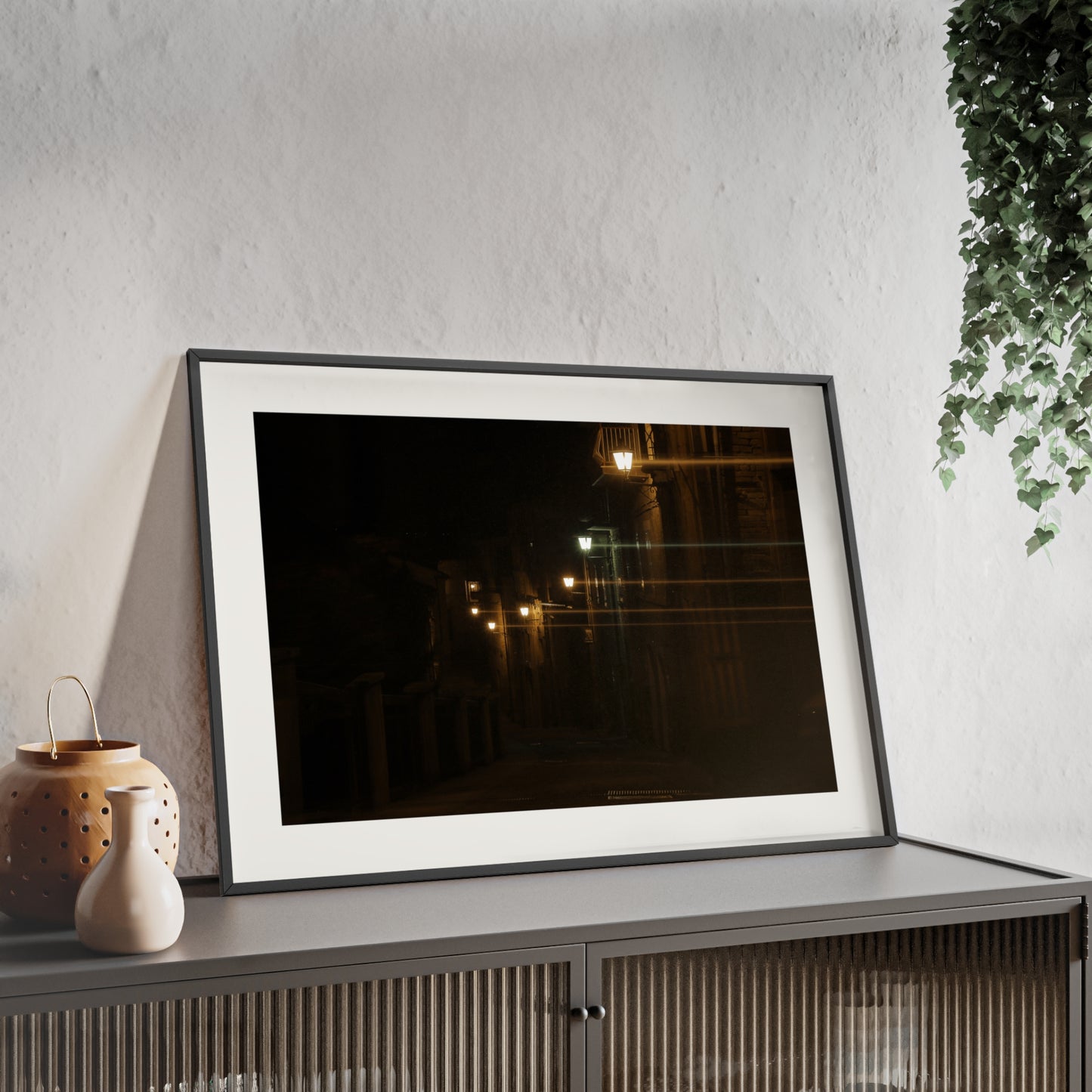 Falerone Lamps - Framed Photography Print